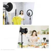 چراغ استودیویی نور ثابت حرفه ای