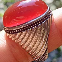 عقیق کهنه کلوخه تیغ آبداررکاب فدیوم((مهرداد نقوی))