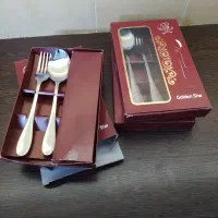 ظرف سینی قاشق چنگال