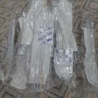 قاشق وچنگال یکبار مصرف