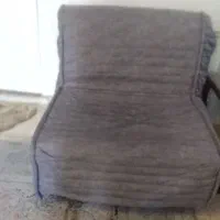 کاناپه تخت شو  کشو دار در حد نو