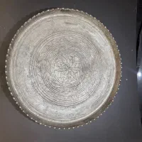 سینی مجمعی قدیمی مسی