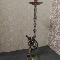 قلیان حاج اوغلی برنجی تنه بلند