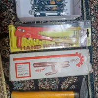 انبر پرچ،انبر جوش،کابل باطری به باطری،دوش،چکش
