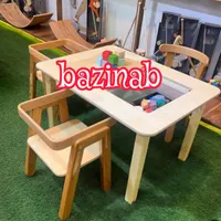 میز شن/آب/مونته سوری چوبی کودک/تجهیزخانه بازی/مهد|اسباب‌‌بازی|تهران, نعمت‌آباد|دیوار
