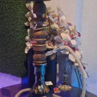 قلیان  چوبی گردو