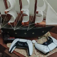 دستگاه PS5 اسلیم استاندارد اروپا دو دسته اکبند