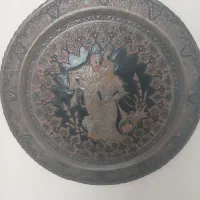 سینی مسی قلم زنی