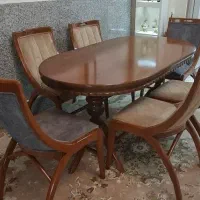میز غذاخوری 6 نفره