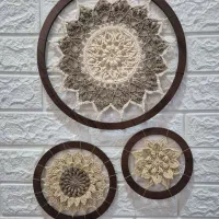 تزیینی دیوار مکرومه وماندلا