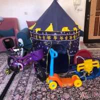 اسباب بازی دوچرخه تاب موزیکال چادر اسکوتر