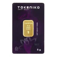 تخفیف شمش طلا 24 عیار توکنیکو 5 گرمی