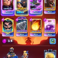 اکانت کلش رویال ۱۰ ساله clash royale