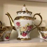 سرویس چایخوری طلاکوب