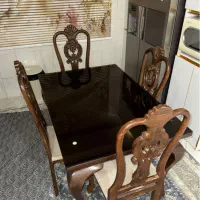 میز ناهارخوری چهارنفره چوبی