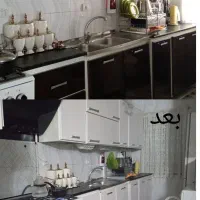 برچسب کابینت،نصب حرفه ای تضمینی