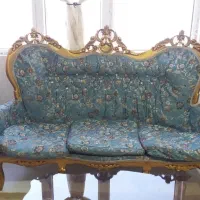 مبل سلطنتی ۷ نفره به همراه ۳ عسلی قیمت مناسب
