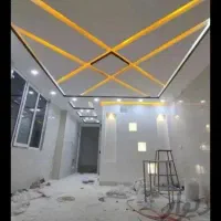 اجرای کناف  تایل، آذران پلاستیک ،سنگ آنتیک و خرده