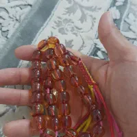 تسبیح سندلوس آلمانی رنگ بنزینی گلشهر