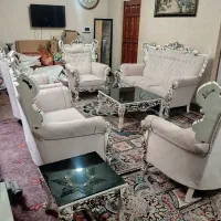 مبل 9نفره در حد نونوزیر قیمت گذاشتم سمنان هستیم