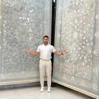 فرش ۱۲۰۰ ضخیم با اقس اط ۲۴ ماهه طرح جاسمین