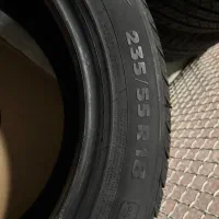 ۴ حلقه لاستیک نو کویر تایر 235/55R18 تیگو ۸