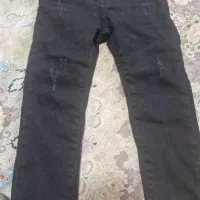 شلوار لی مشکی بچگانه