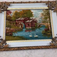 تابلو فرش طبیعت
