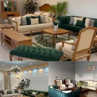%مبل بافروش اقساط یک ساله)انتخاب پارچه دلخواه شما)