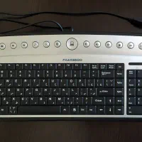 کیبورد فراسو USB اصلی دارای کلیدهای مالتی‌مدیا