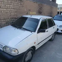 پراید سفید مدل 90 فرمون هیدرولیک
