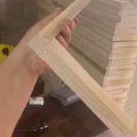 چهارچوب کانال،قاب چوبی با ضخامت ۲/۵