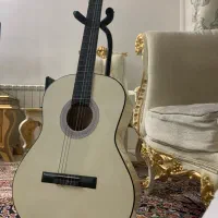 گیتار نو استفاده نشده با پایه