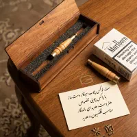 کادو هدیه خاص آقایان / چوب سیگار دست ساز با باکس