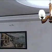 لوستر چوبی سالم پنج ساخه