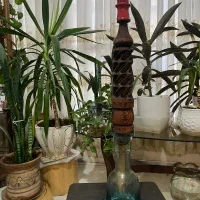 قلیان سنتی تنه چوبی