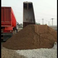 تریلی ماسه شسته شوشتر شرط نرم قرمز۲۶تن شرط باسکول