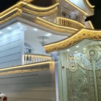 نقاشی ساختمان(131)رنگ کناف نما درب دیوار پتینه