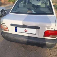 پراید سفید مدل ۹۱ بدون رنگ