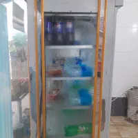 یخچال ایستاده مرغی تعویض با دوتا یخچال تک درب