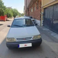پراید سفید ۸۳ انژکتور دوگانه دستی
