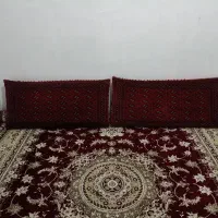 پشتی دستباف ترکمنی