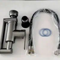 شیرظرفشویی چرخشی همراه باشلنگ وسایل نصب