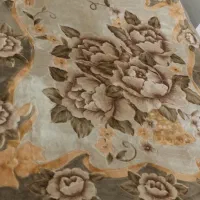 پتو گلبافت دونفره دو رو گل برجسته