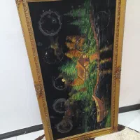 قاب چوبی قدیمی وسالم بزرگ