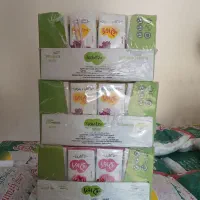 آب میوه آب میوه پاکتی گلاب زعفرون