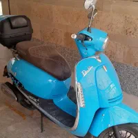 موتور وسپا 170 cc|موتورسیکلت|خمینی‌شهر, |دیوار