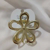 گیره مو طلایی