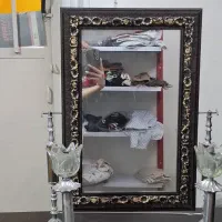 آینه شمعدان سالم و نو