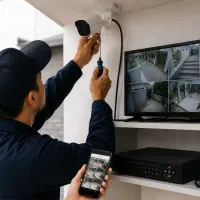 نصب دوربین مداربسته ، انتقال تصویر روی موبایل